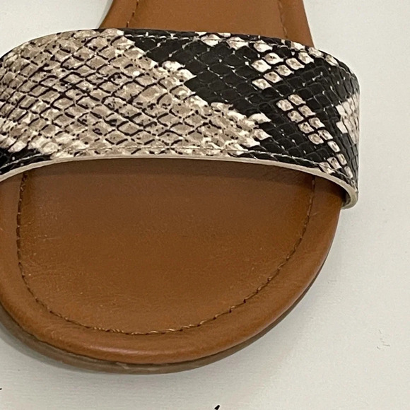 Sun + Stone Snake Adjustable Ankle Strap Sandals size 7 - Picture 3 of 10